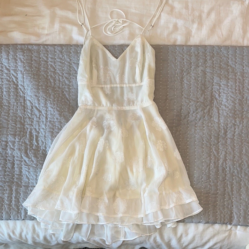 Lucy in the Sky Ivory Lace Dress